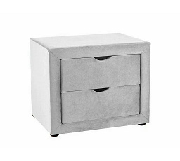 Éjjeliszekrény ET-002, Világosszürke Bluvel 03