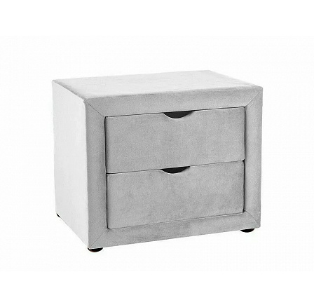 Éjjeliszekrény ET-002, Világosszürke Bluvel 03