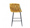 H7-FX bárszék, curry / fekete, raktáron 1 db