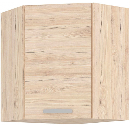 Horní rohová skřínka BORDIX - 58x58 GN-72 1F, Dub / Dub