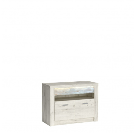 TV Komód INDIANAPOLIS I10 Kraft fehér