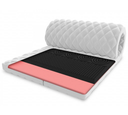 Nakładka na materac NERO Z VISCO - 140 x 200