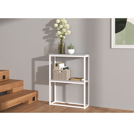 MASON Konzol Asztal Fehér+Beton