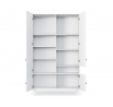 Dullum 120 Wardrobe White Biały 120x205 Not applicable