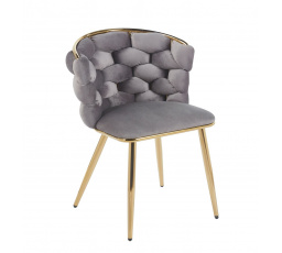 Szék velvet szürke K47-FXJG G