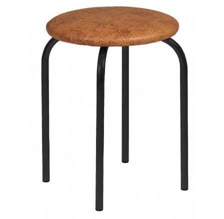 Diófa szék - fekete keret Chico 2