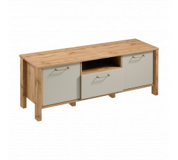 INDYGO RTV1S TV-állvány, Wotan Tölgy/Bézs