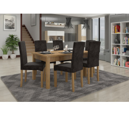 RODOS 56 Craft Gold asztal és szék készlet