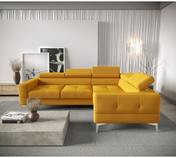 NAROŻNIK ROZKŁADANY TOSCANIA 250x180 - prawa , Wybierz własny kolor - Zapisz swój wybór - Galeria tkanin poniżej