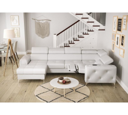 NAROŻNIK ORION MAX III RELAX Z FUNKCJĄ SPANIA 165x320x190 SKÓRA NATURALNA - Skóry naturalne - Wybierz swój kolor , prawa