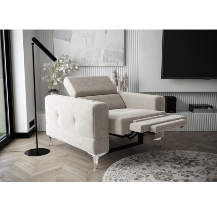 FOTEL TOSCANIA RELAX - Odcienie beżu