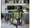 Ergonomikus irodai gamer szék Basic, fekete-zöld
