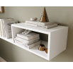 Vellia 80 White Shelf Biały 80x20 Not applicable