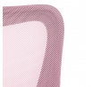 Dětská židle, výškově nastavitelná, růžová síťovina, KA-K2008 PINK