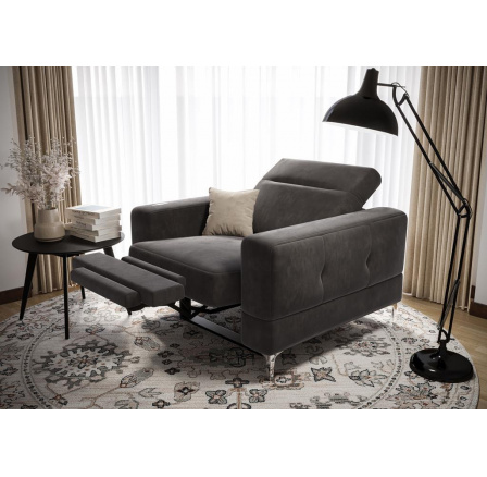 FOTEL MALIBU RELAX - Odcienie brązu