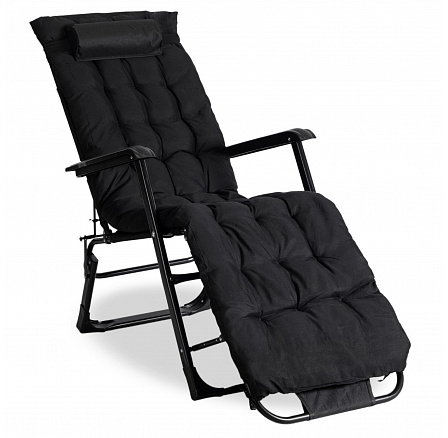 Fotel Ogrodowy EDISON Czarny