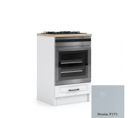 Kuchyňská skříňka na troubu IRMA PK, Denim mat F171