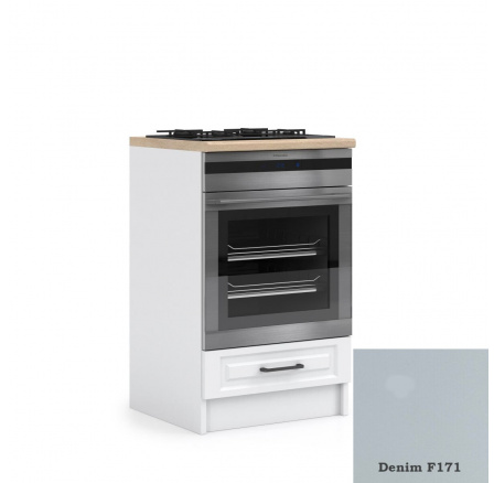 Kuchyňská skříňka na troubu IRMA PK, Denim mat F171