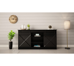 GRANERO komód, Fekete