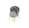Étkezőszék K517, Szürke/Arany