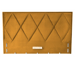 MODULO W4 160 ágy - Fejvég, Mustársárga Monolith 48