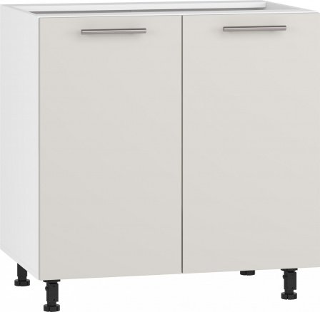 Konyhai alsó szekrény VENTO D-80/82, kasmír/fehér