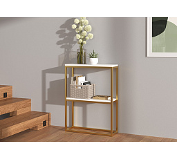 MASON Konzol Arany+Fehér