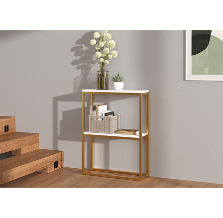 MASON Konzol Arany+Fehér