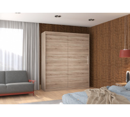 LINCOLN 180 tolóajtós ruhásszekrény Truffle+Truffle