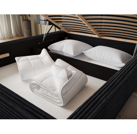 Pesillo Bed +  wooden frame/ standard lift/ bedding box 140x200 Modullo 10 1