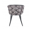 Szék velvet szürke K47-FXJG B