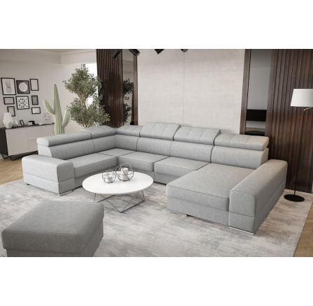 NAROŻNIK ROZKŁADANY ROYAL MAX II 230x375x185 - lewa , Wybierz własny kolor - Zapisz swój wybór - Galeria tkanin poniżej