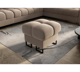 PUFA ASPEN 55x55 CM - Odcienie beżu