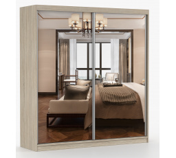 MULTI 20 gardróbszekrény - 203 cm, Sonoma Tölgy