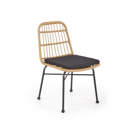 Étkezőszék K401, Természetes/Fekete