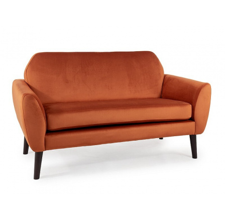 SOFA MENA VELVET CYNAMON BLUVEL 4215 / WENGE SOFA MENA VELVET CYNAMON BLUVEL 4215 / WENGE