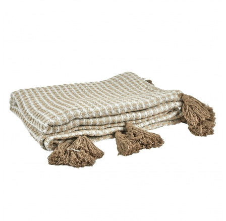 Ágytakaró/Takaró Honeycomb bézs 120x150cm