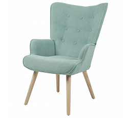 Relaxációs fotel, kék, szövet, AK-301 BLUE2