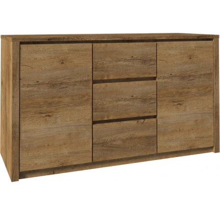 MONTANA K2DP komód, Lefkas tölgy