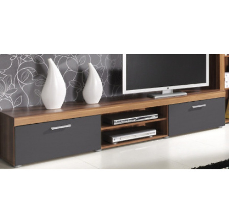 TV komoda SAMBA R8, Švestka/Grafit TV komoda SAMBA R8, Švestka/Grafit