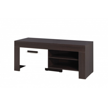 TV komoda CEZAR R15, Dub milano/Krémová TV komoda CEZAR R15, Dub milano/Krémová