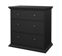 Komoda Norby 331, černý mat