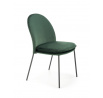Étkezőszék K443, zöld bársony