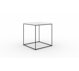 Adina dohányzóasztal Fekete+Fehér