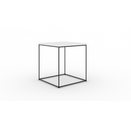 Adina dohányzóasztal Fekete+Fehér