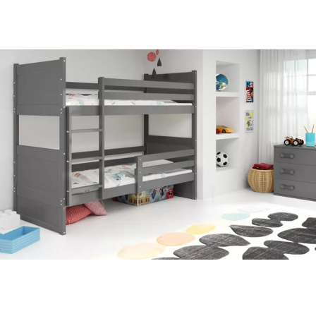 RICO PIĘTROWE RAMA GRAFIT WYPEŁNIENIA GRAFIT BEZ SZUFLADY 90 X 200 KPL