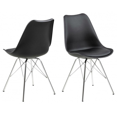 Eris PP szék fekete/króm