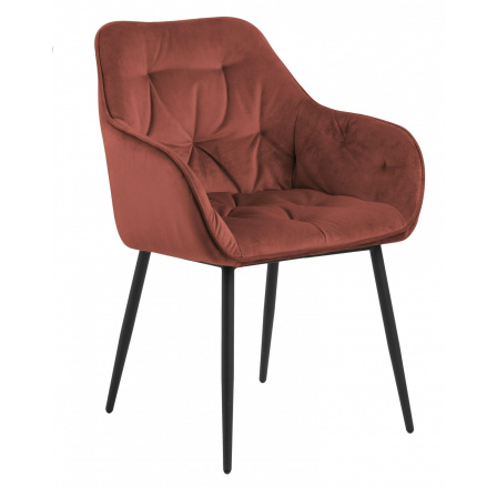 Brooke VIC szék korall