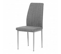 Jídelní židle, šedá, látka, DCL-379 GREY2
