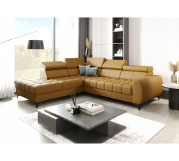 NAROŻNIK PORTO SKÓRA NATURALNA 225x255 CM - lewa , Skóry naturalne - Wybierz swój kolor